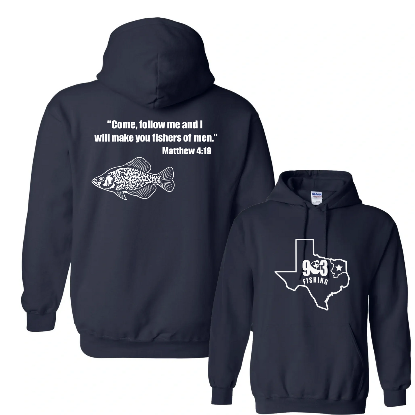 903 Fishing Texas State Hoodie
