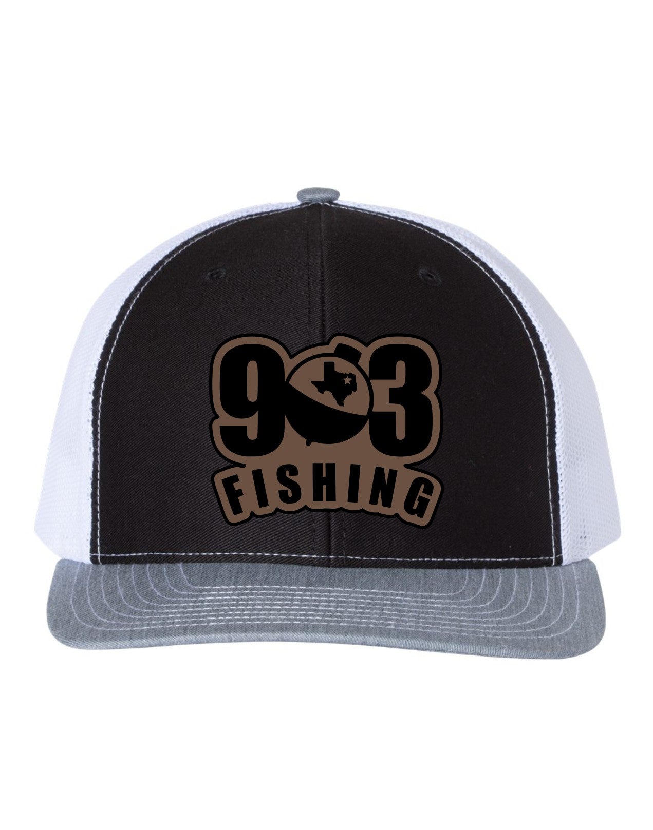 903 Fishing Leather Patch Richardson 112 Trucker Cap