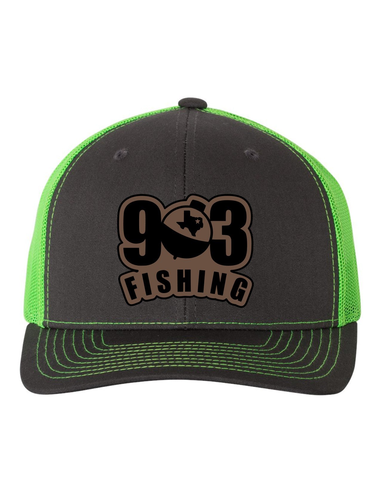903 Fishing Leather Patch Richardson 112 Trucker Cap