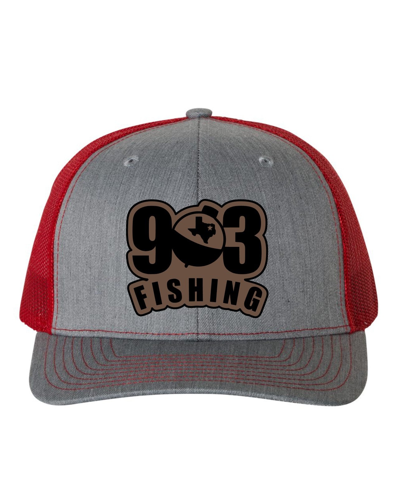 903 Fishing Leather Patch Richardson 112 Trucker Cap