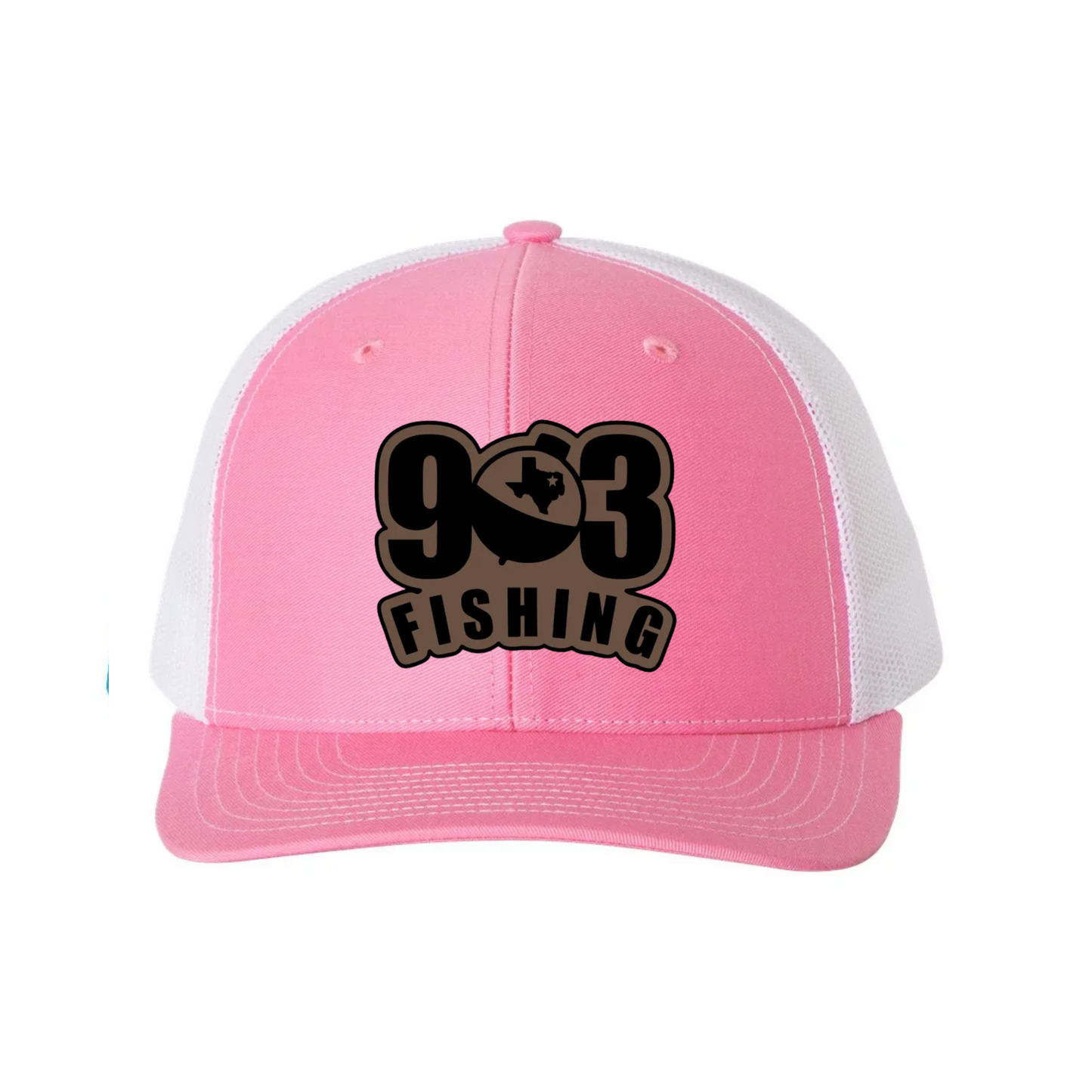 903 Fishing Leather Patch Richardson 112 Trucker Cap