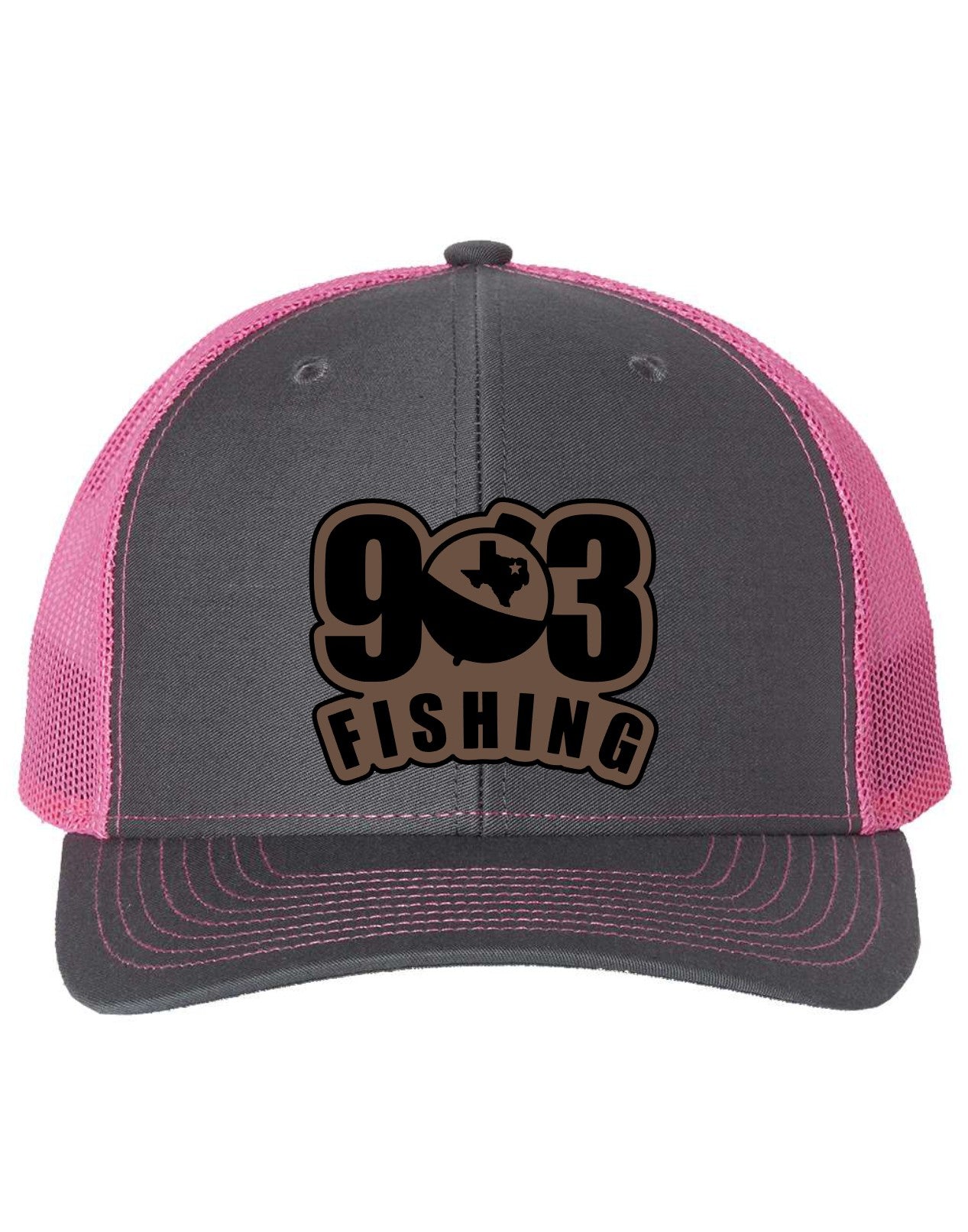 903 Fishing Leather Patch Richardson 112 Trucker Cap