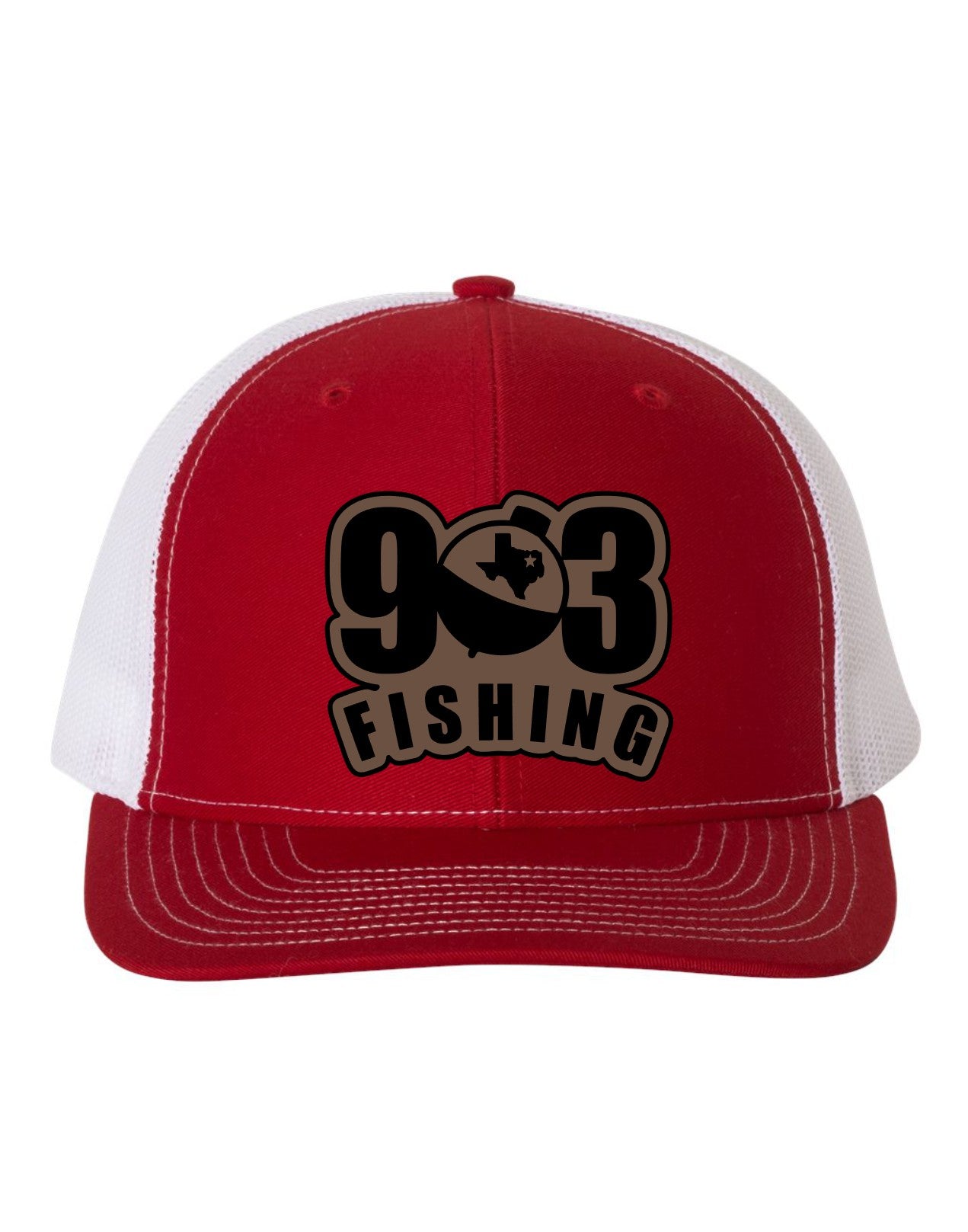 903 Fishing Leather Patch Richardson 112 Trucker Cap