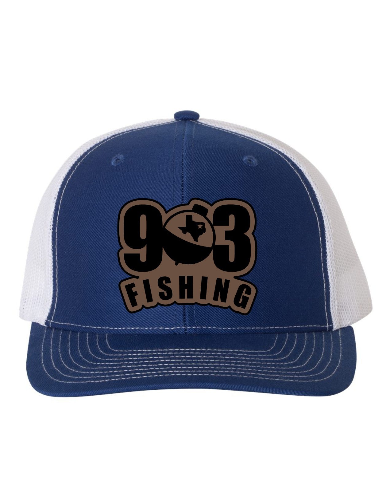 903 Fishing Leather Patch Richardson 112 Trucker Cap
