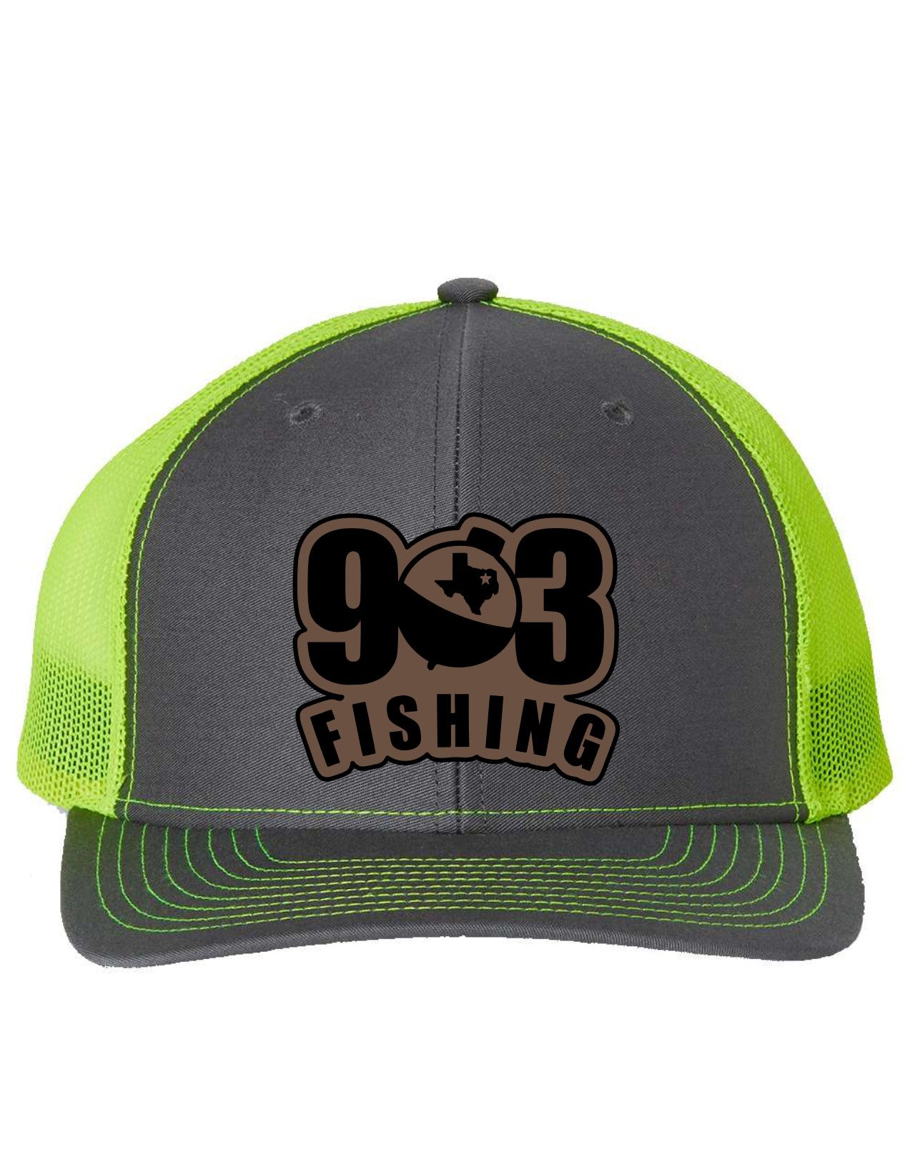 903 Fishing Leather Patch Richardson 112 Trucker Cap