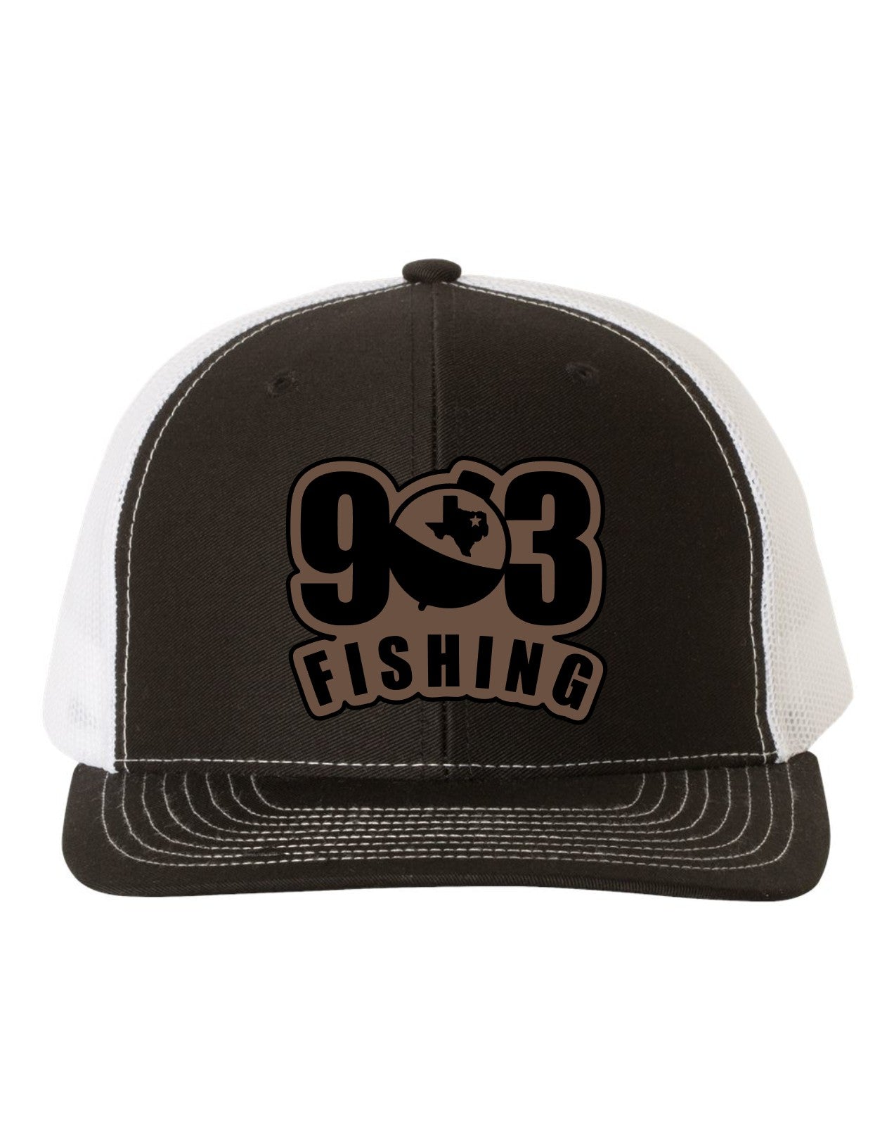 903 Fishing Leather Patch Richardson 112 Trucker Cap