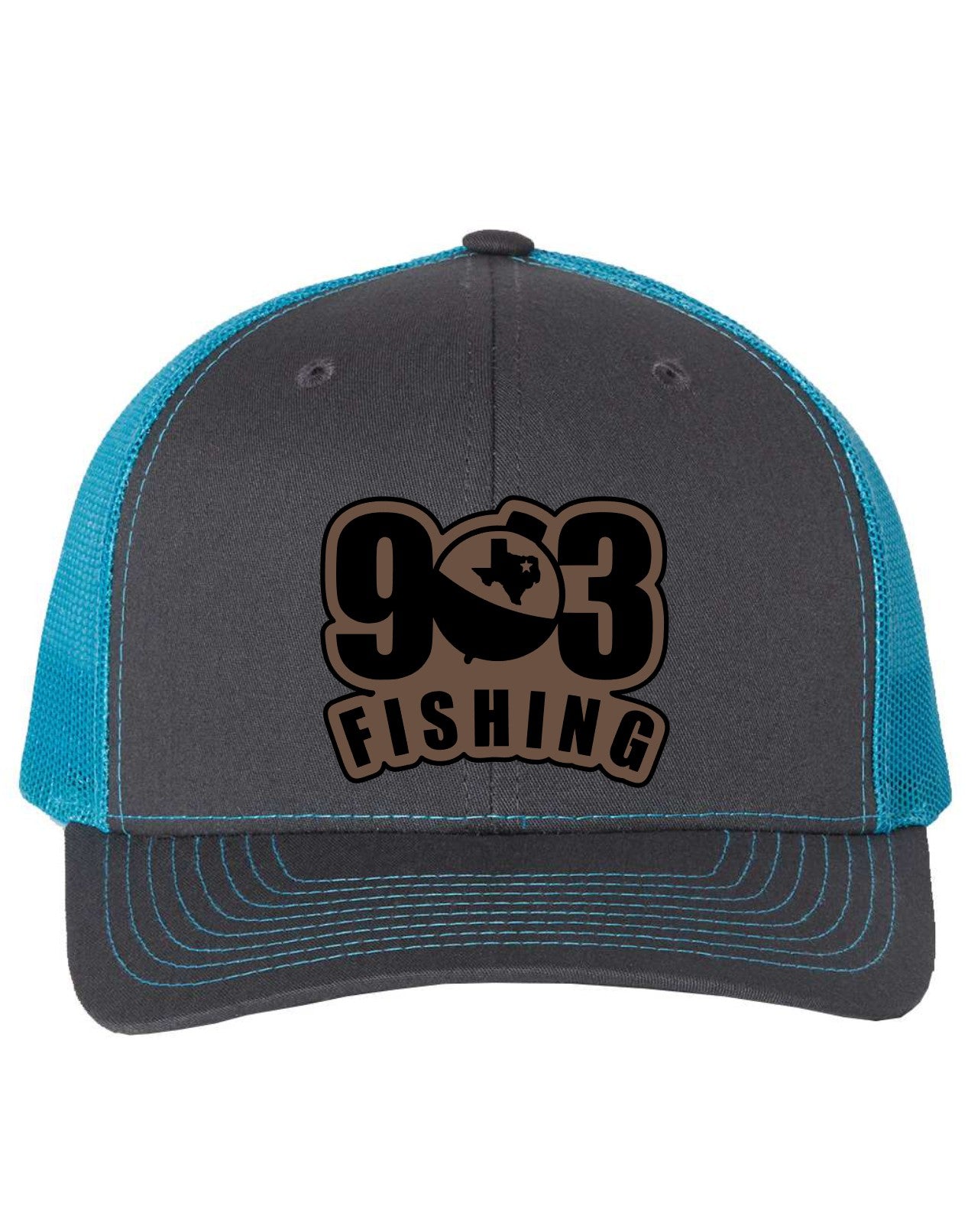 903 Fishing Leather Patch Richardson 112 Trucker Cap