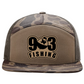 903 Fishing Leather Patch 7 Panel Richardson 168 Trucker Cap