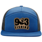 903 Fishing Leather Patch 7 Panel Richardson 168 Trucker Cap