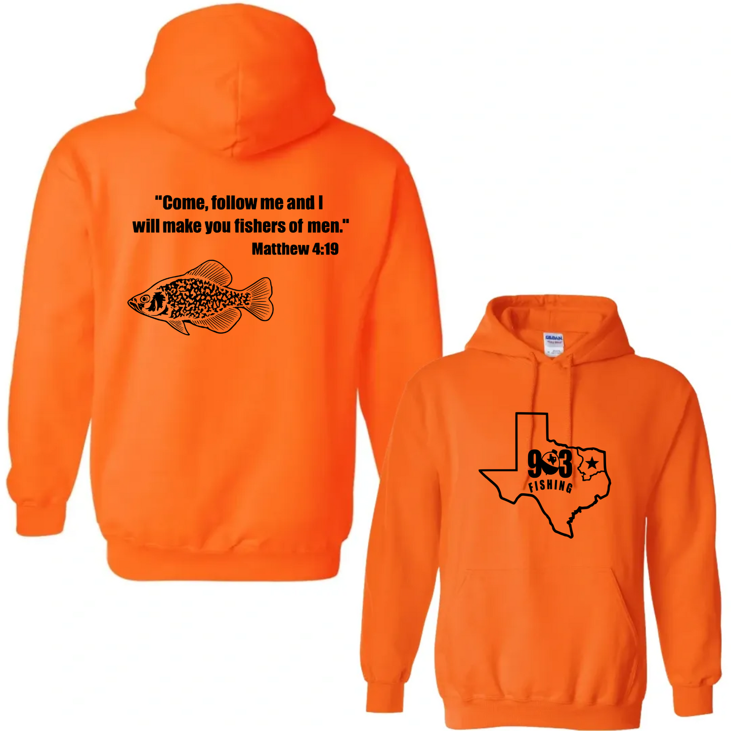 903 Fishing Texas State Hoodie