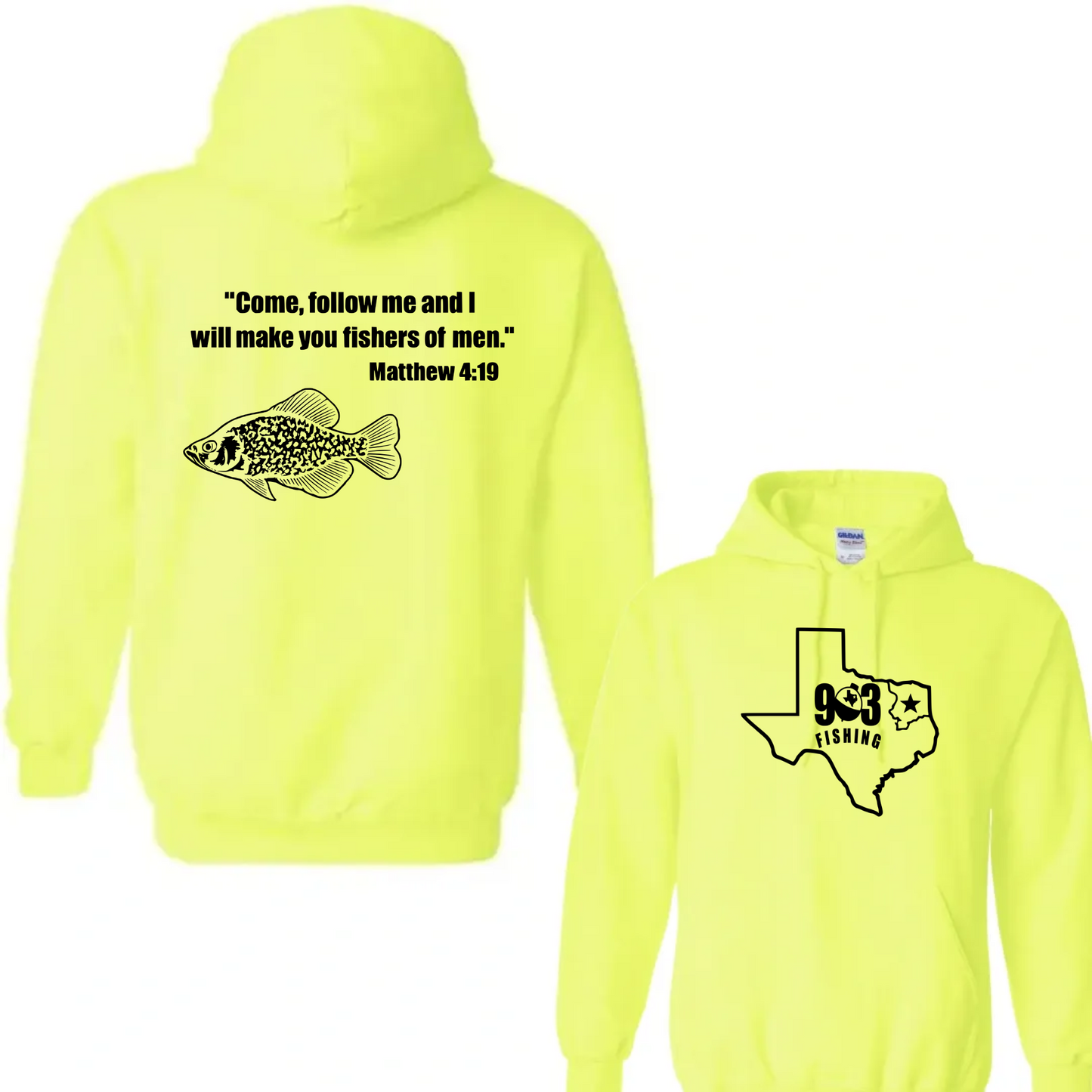 903 Fishing Texas State Hoodie