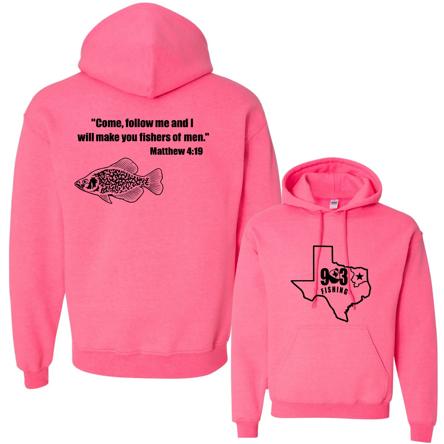 903 Fishing Texas State Hoodie