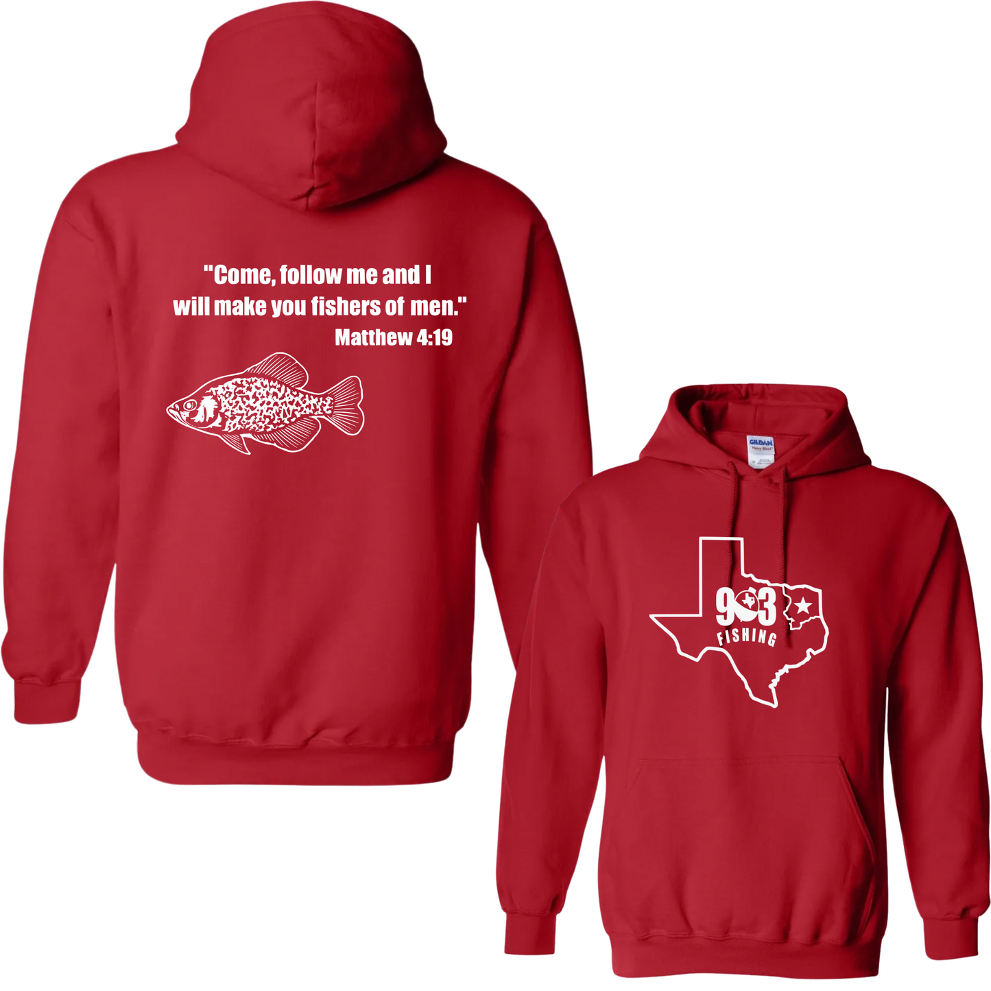903 Fishing Texas State Hoodie