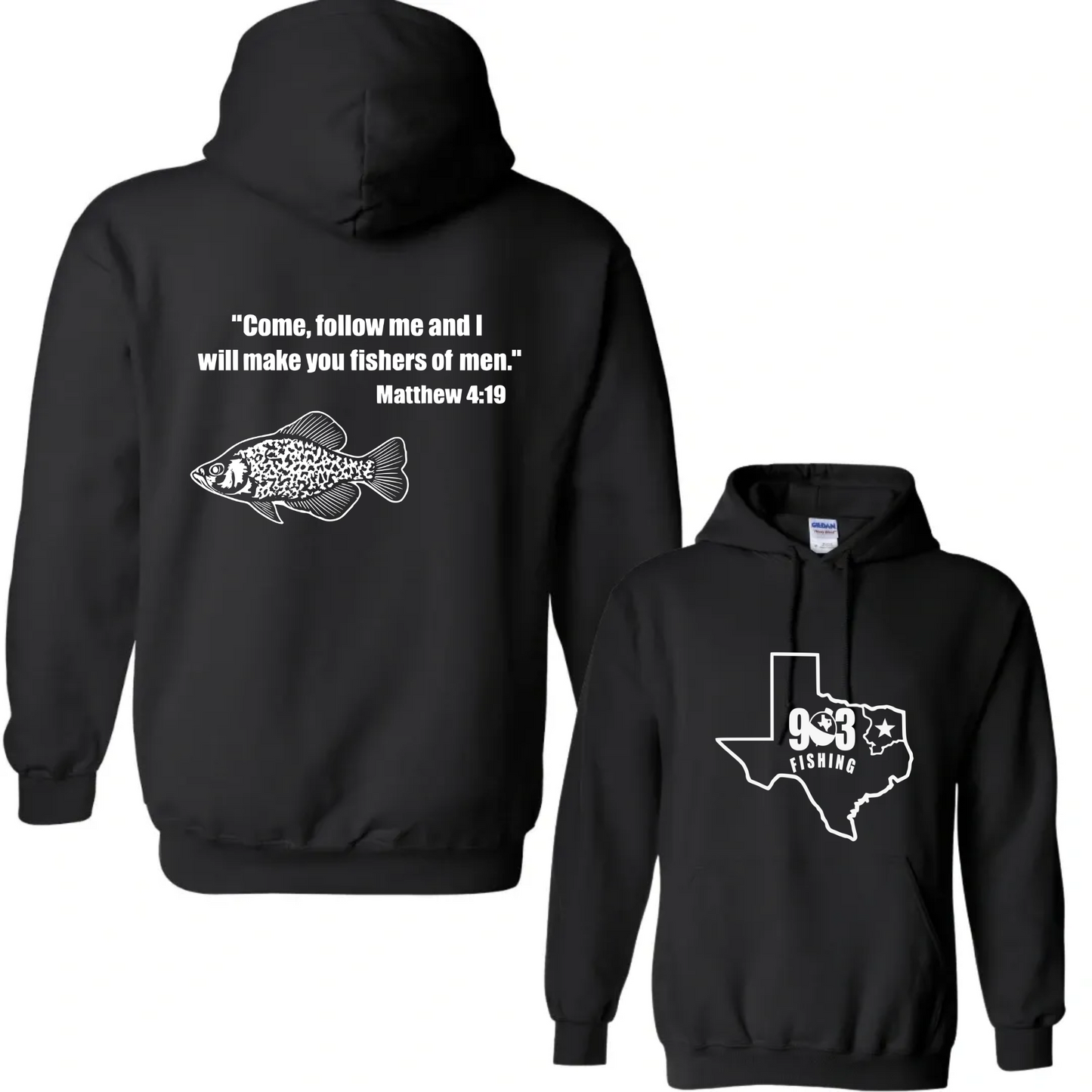 903 Fishing Texas State Hoodie