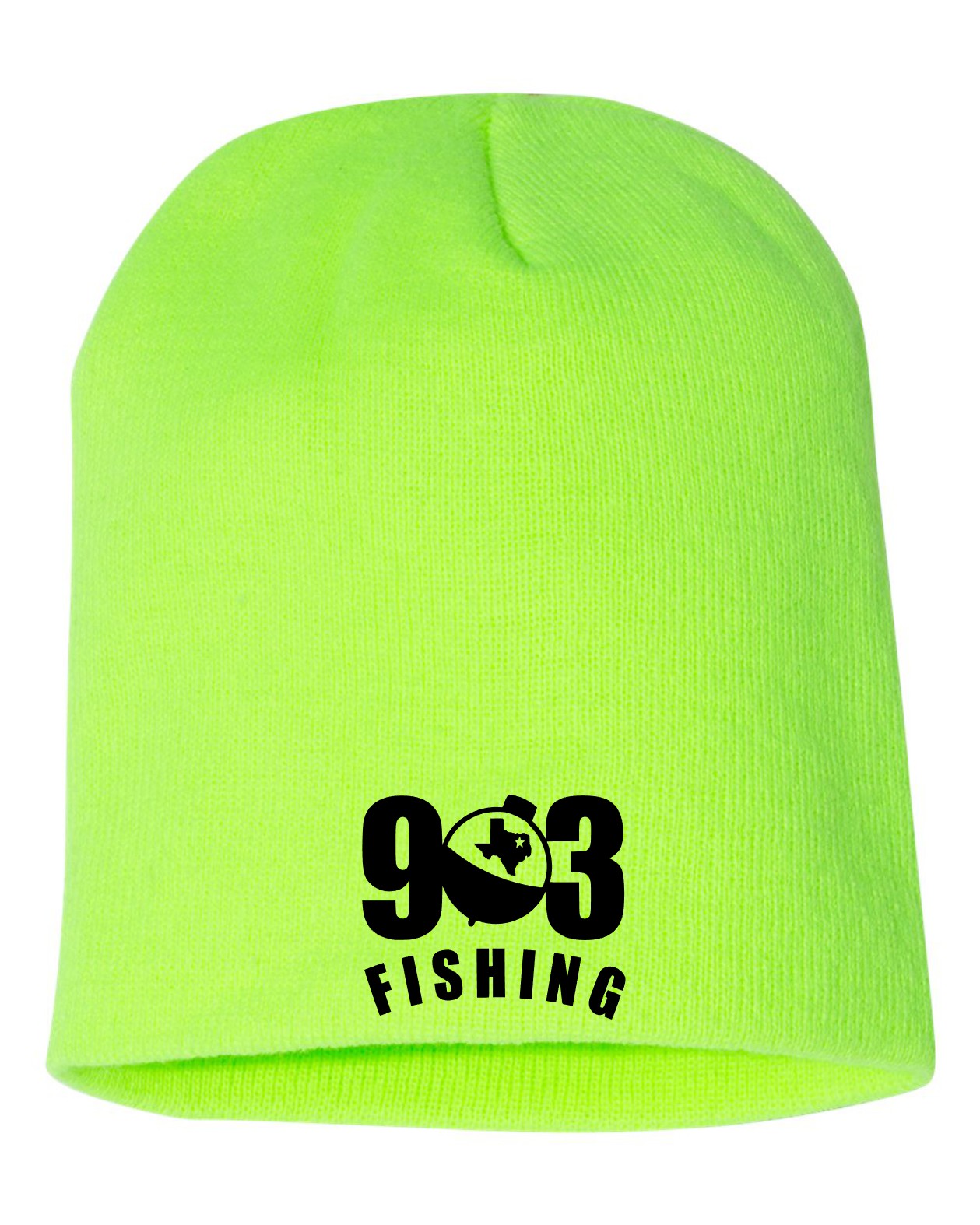 903 Fishing Embroidered Beanie